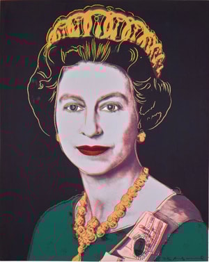 Andy Warhol - Queen Elizabeth Trial Proof TP 2/30 from Reigning Queens