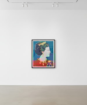 Andy Warhol - Queen Margrethe II of Denmark F.S. II 343, from Reigning Queens