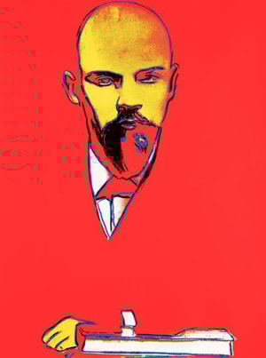 Andy Warhol - Red Lenin F.S. II 403