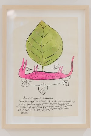 Andy Warhol - Roast Iguana Adulusion F.S. IV 136A, from Wild Raspberries