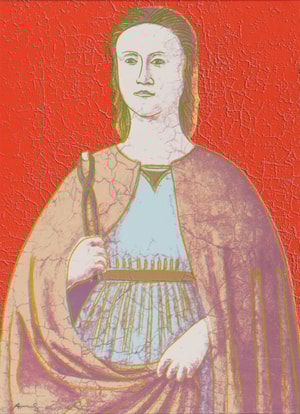 Andy Warhol - Saint Apollonia F.S. II 330