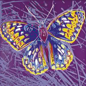 Andy Warhol - San Francisco Silverspot Butterfly F.S. II 298