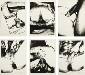 Andy Warhol - Sex Parts Complete Portfolio (FS II.172-177)