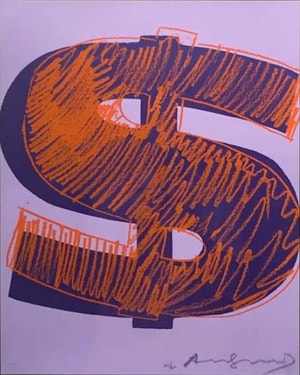 Andy Warhol - Single Dollar $ (1) F.S. IIA 274-279