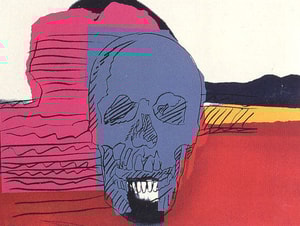 Andy Warhol - Skull F.S. II 159