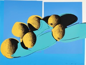 Andy Warhol - Space Fruit: Still Lifes, Cantaloupes F.S. II 201