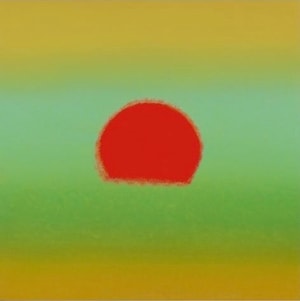 Andy Warhol - Sunset F.S. II 85 - 88 Chartreuse