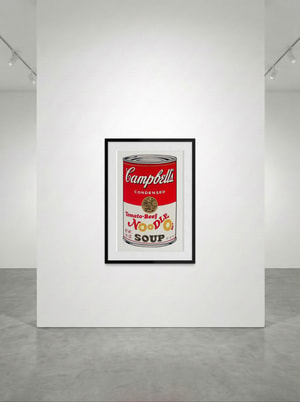 Andy Warhol - Tomato Beef Noodle O's Soup, F.S. II 61, from Campbell's Soup II
