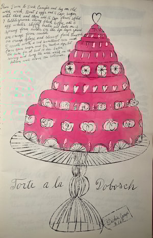 Andy Warhol - Torte A La Dobosch F.S. IV 130A, from Wild Raspberries