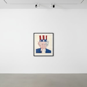 Andy Warhol - Uncle Sam Trial Proof TP 2/30 from Myths