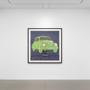 Andy Warhol - Volkswagen F.S. II 358, from Ads
