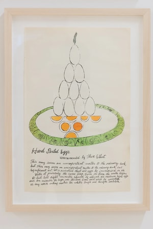 Andy Warhol - Hard Boiled Eggs F.S. IV 138A, from Wild Raspberries