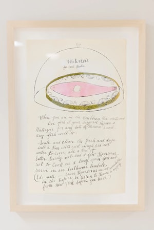 Andy Warhol - Waterzoie F.S. IV 131A, from Wild Raspberries