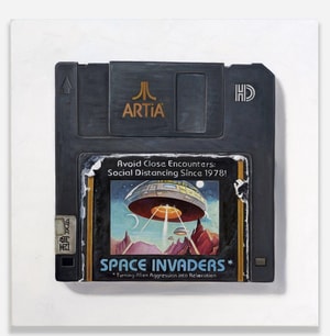 Arlo Sinclair - Space Invaders: Social Distancing (3.5" Disk)