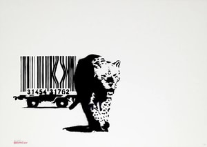 Banksy - Barcode (Signed)