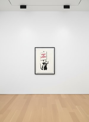 Banksy - Because I'm Worthless (Unsigned)