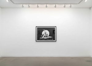 Banksy - Flag (Silver) (Unsigned)