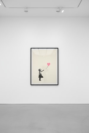 Banksy - Girl With Balloon Pink AP