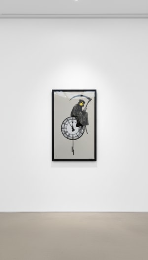 Banksy - Grin Reaper (Signed)