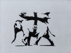 Banksy - Heavy Weaponry (Silver Edition)