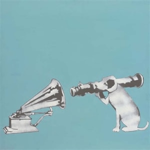 Banksy - HMV Dog