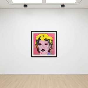 Banksy - Kate Moss Dark Pink