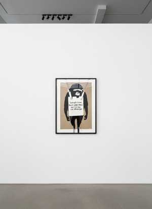 Banksy - Laugh Now Unsigned