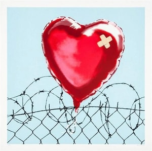 Banksy - Love Hurts (Signed)