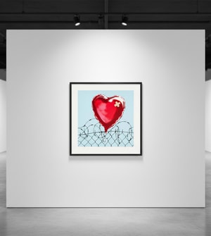 Banksy - Love Hurts (Signed)