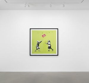 Banksy - No Ball Games Green