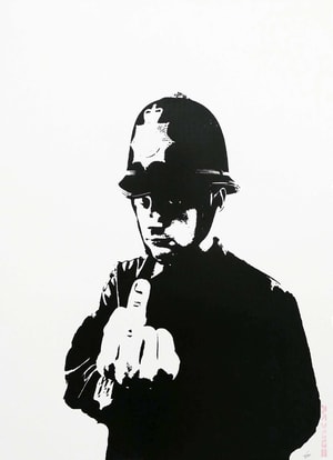 Banksy - Rude Copper