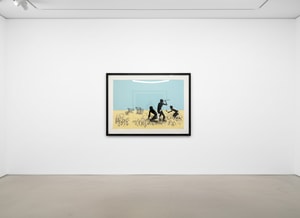 Banksy - Trolley Hunters (Color) (Signed)