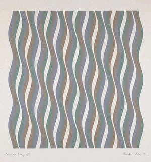 Bridget Riley - Coloured Greys II