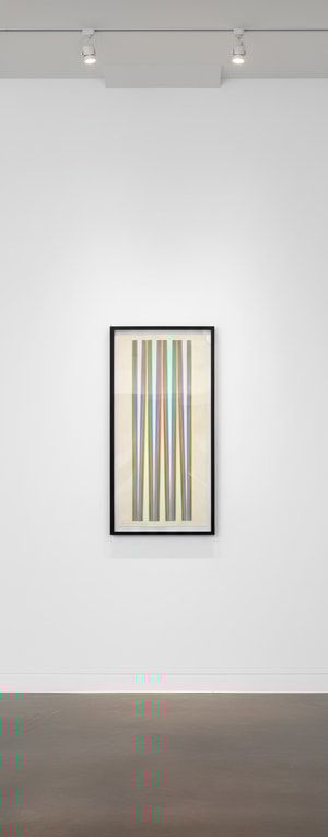 Bridget Riley - Elongated Triangles 5