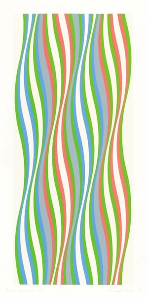 Bridget Riley - Green Dominance