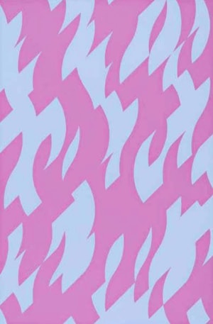 Bridget Riley - Magenta And Blue