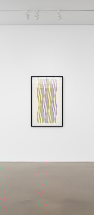 Bridget Riley - Red Dominance