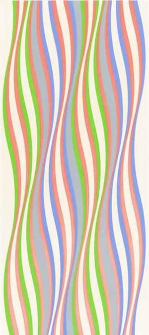 Bridget Riley - Red Dominance