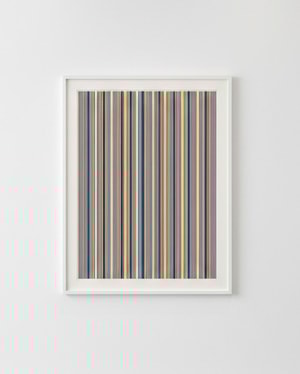 Bridget Riley - Silvered 2