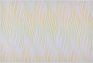 Bridget Riley - Untitled (bronze)