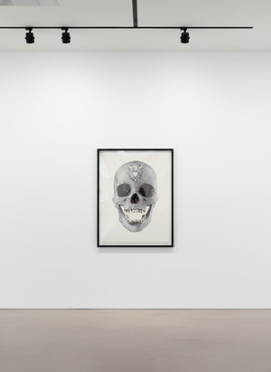 Damien Hirst - For The Love Of God (White)
