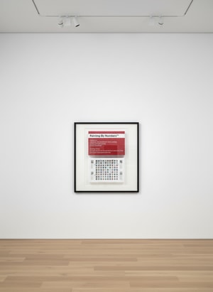Damien Hirst - Painting by Numbers (red)