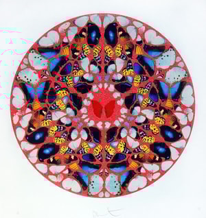 Damien Hirst - Psalm: Domine, Ne in Furore