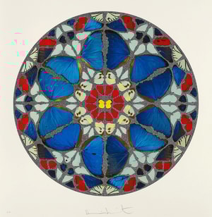 Damien Hirst - Psalm : Verba Mea Auribus (Diamond Dust)