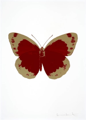 Damien Hirst - Souls II (Chili Red / Cool Gold)