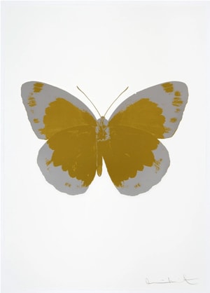 Damien Hirst - Souls II (Oriental Gold Silver Gloss/ Blind Impression)