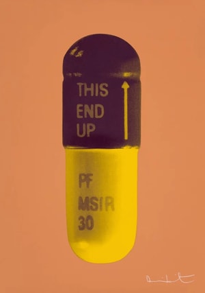 Damien Hirst - The Cure (Caramel/Grape/Mustard)