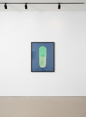 Damien Hirst - The Cure (Steel Blue/Acid Green/Apple Green)
