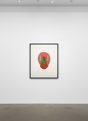 Damien Hirst - The Dead - Chili Red/Lime Green