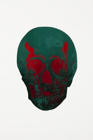 Damien Hirst - The Dead - Racing Green/Chili Red
